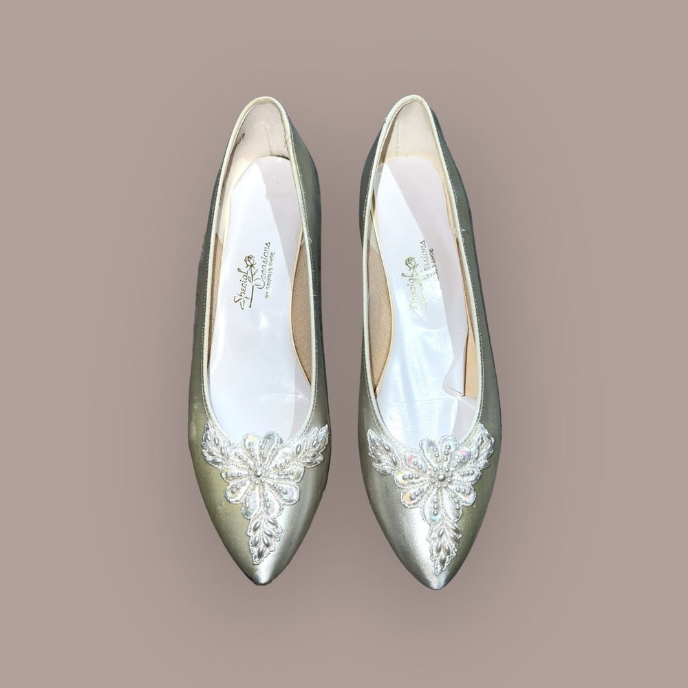 Vintage Saugus Shoe Special Occasion Bridal Shoes – Size 9.5M in Original Box